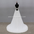 Royal sweetheart heavy embroidered rhinestone corset wedding dress